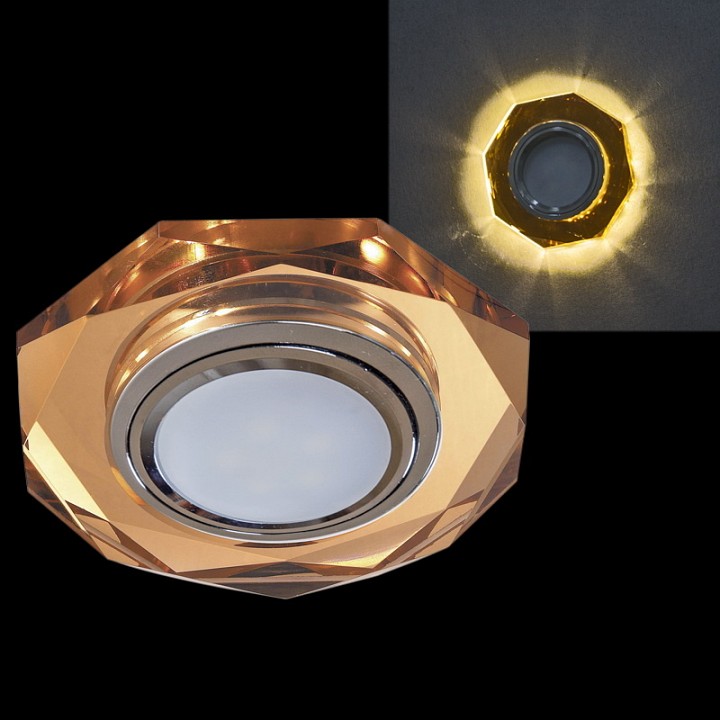 Встраиваемый светильник  16302-9.0-001LF MR16+LED3W TEA