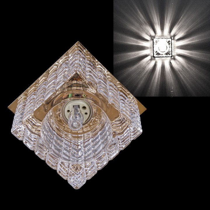 Встраиваемый светильник 17198-9.0-001G G9 GD