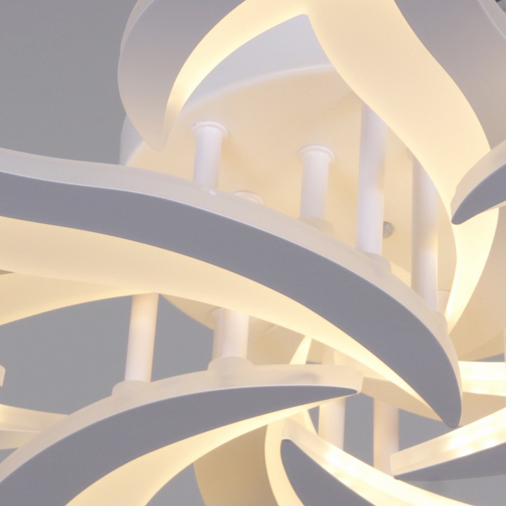 Потолочная люстра De Markt 20150-0.3-4+4 WH