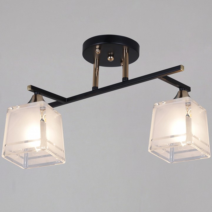 Светильник на штанге  46460-0.3-02 BK+FG