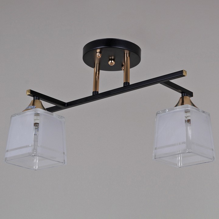 Светильник на штанге  46460-0.3-02 BK+FG