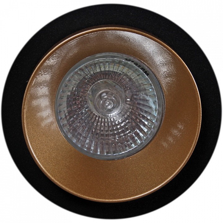 Встраиваемый светильник  51611-9.0-001MN MR16 BK+GD