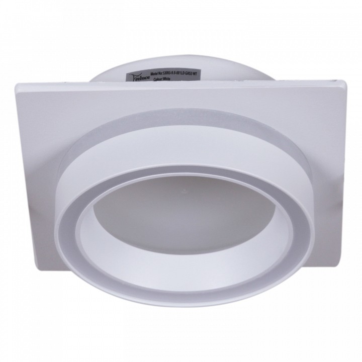 Встраиваемый светильник Reluce Technical 53003 GX53 белый 53003-9.0-001LD