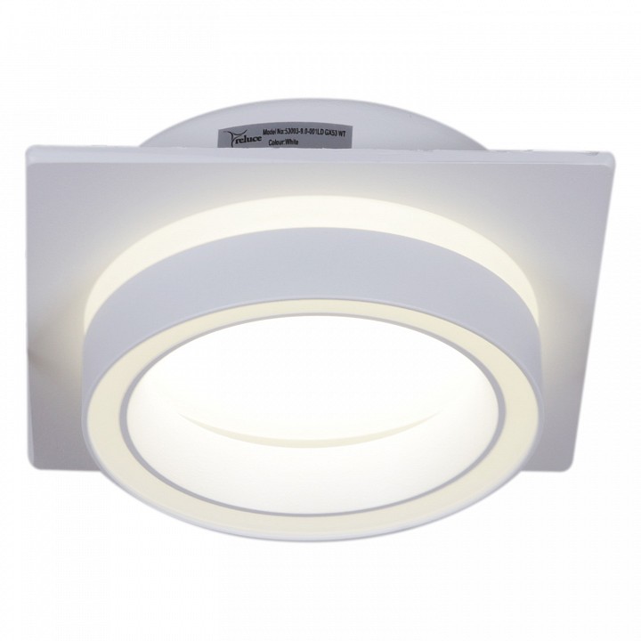 Встраиваемый светильник Reluce Technical 53003 GX53 белый 53003-9.0-001LD