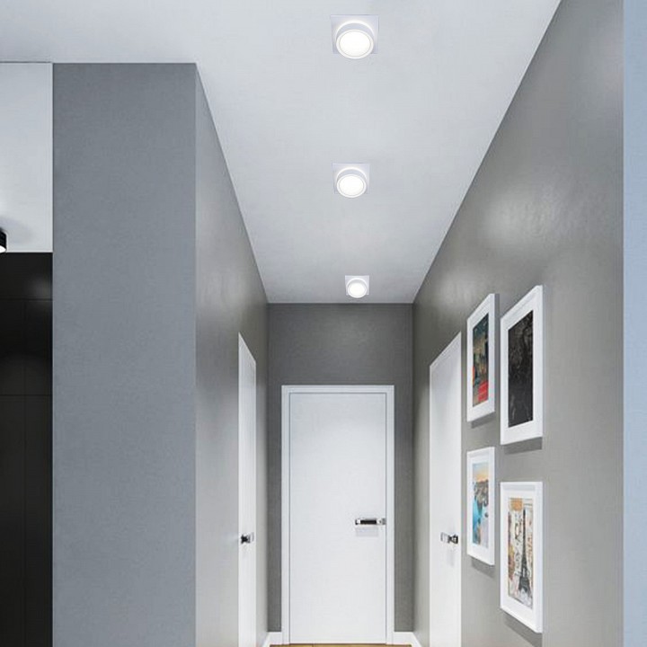 Встраиваемый светильник Reluce Technical 53003 GX53 белый 53003-9.0-001LD