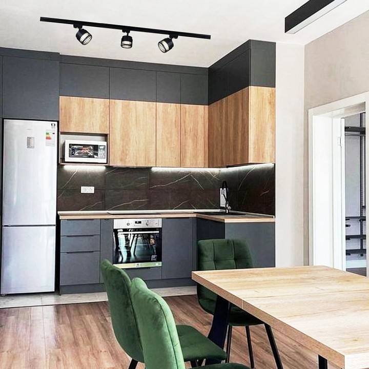 Светильник на штанге Reluce Technical  53018-9.3-001MN GX53 BK