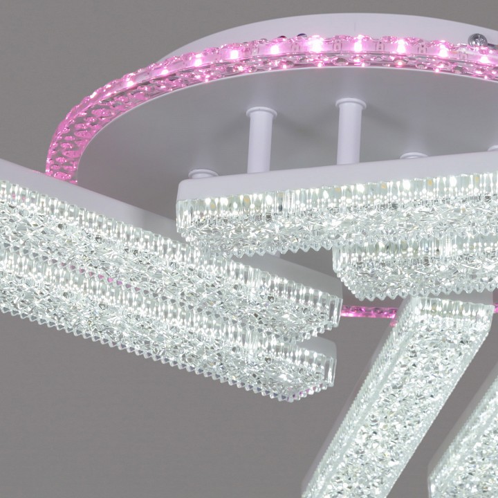 Люстра на штанге светодиодная Reluce 64430-0.3-06C WH