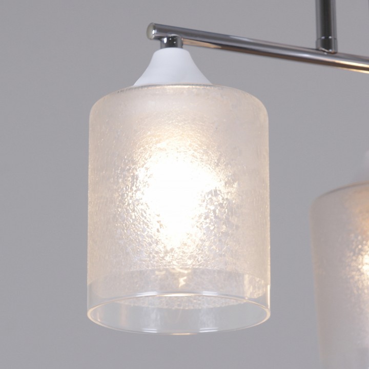 Люстра на штанге  69160-0.3-03 WH+BK