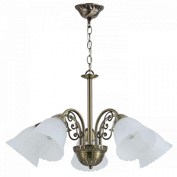 Подвесная люстра De Markt Оливия 5 ламп 74458-0.4-05