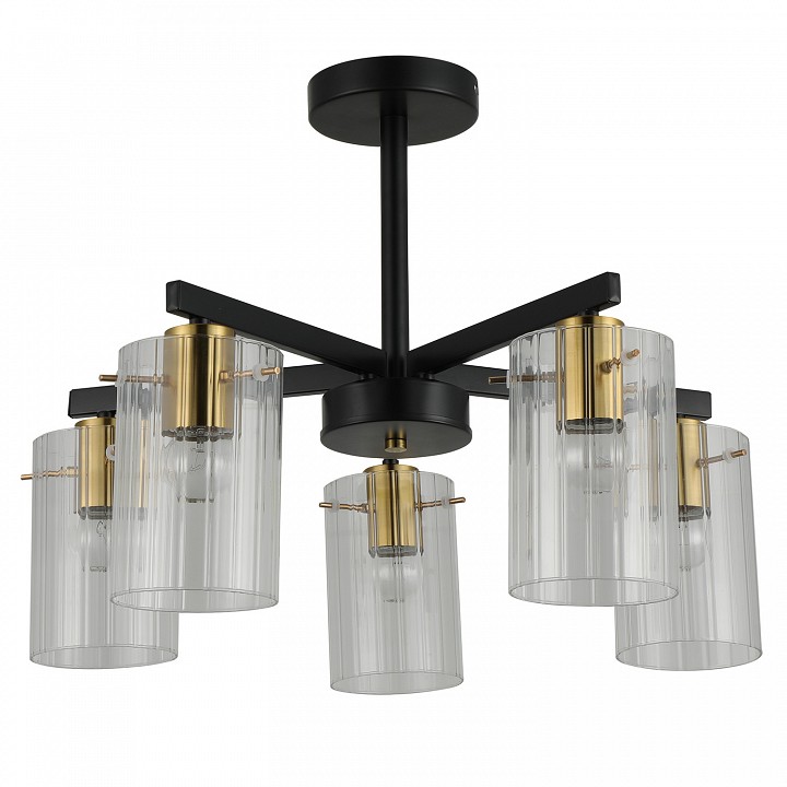 Люстра на штанге De Markt Бремен 5x40 Вт E14 74643-0.3-05