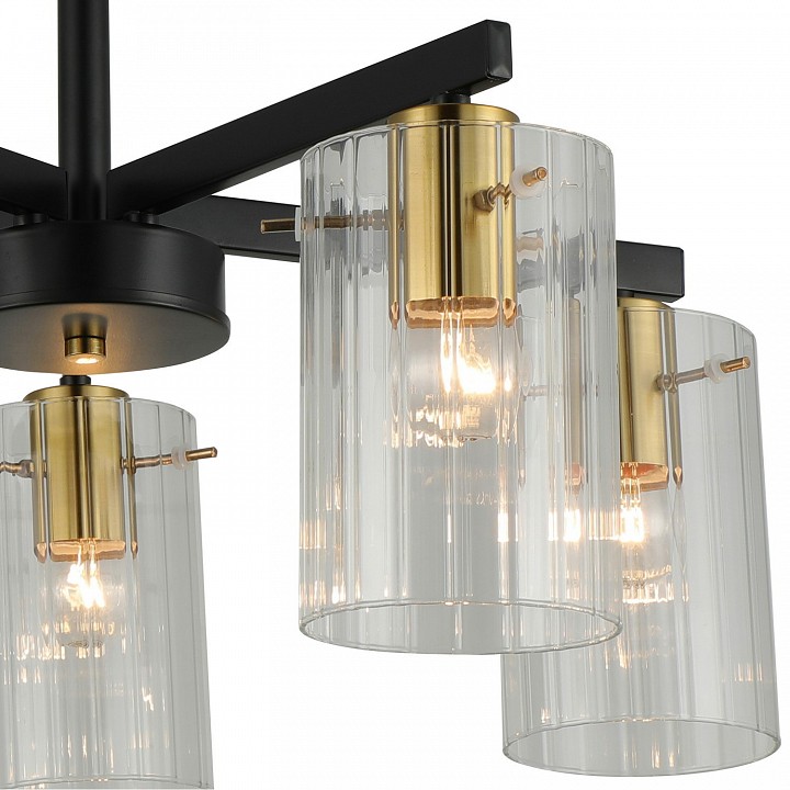 Люстра на штанге De Markt Бремен 5x40 Вт E14 74643-0.3-05