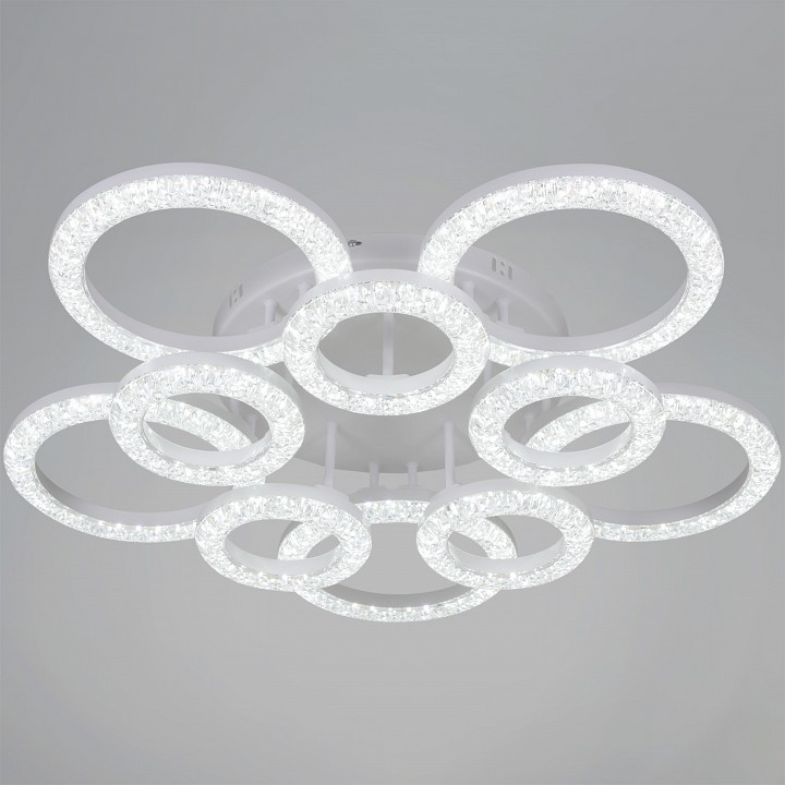 Люстра на штанге  87120-0.3-5+5C WH