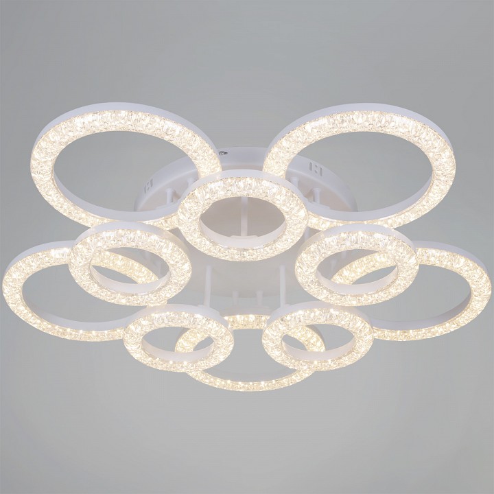 Люстра на штанге  87120-0.3-5+5C WH