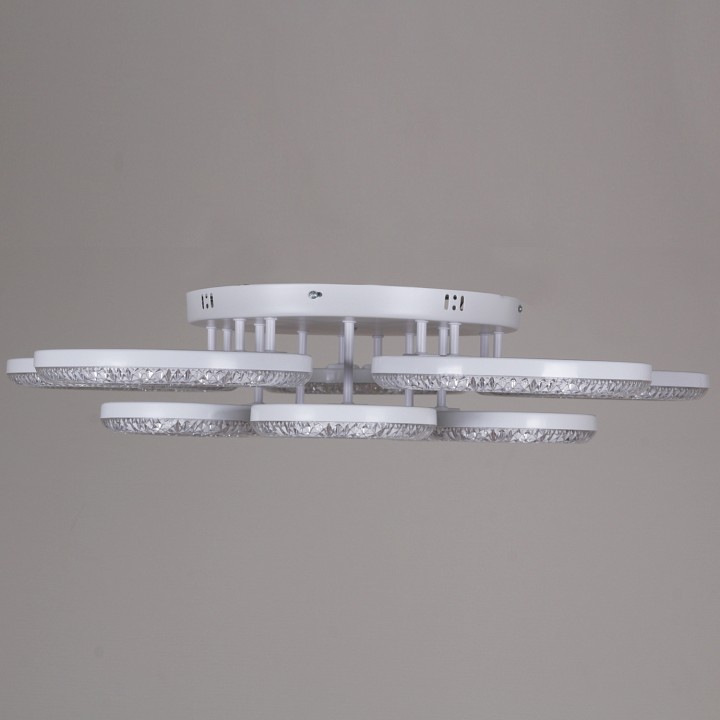 Люстра на штанге  87120-0.3-5+5C WH