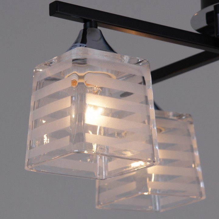 Потолочная люстра De Markt 89260-0.3-04 BK+CR