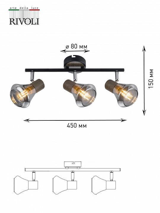 Спот Rivoli Eho 4хE14 Б0047130