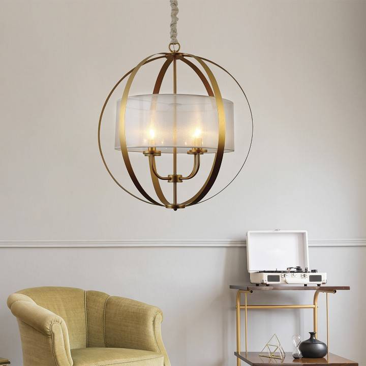 Подвесной светильник Rivoli Irmingard 1xE27 40 Вт Б0052474