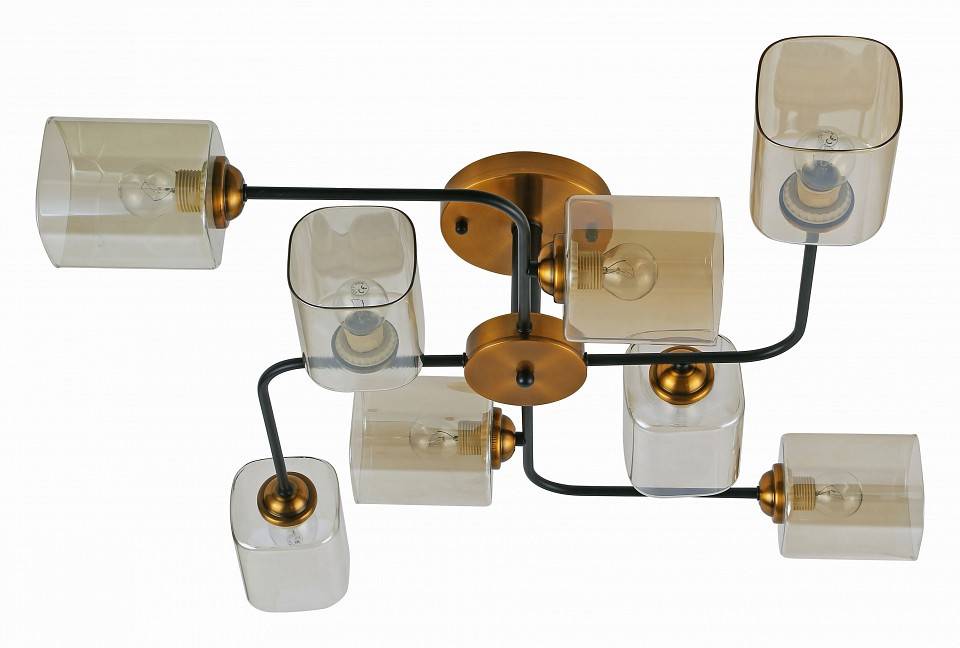 Люстра на штанге Rivoli Merula 8хE27 40 Вт Б0054881