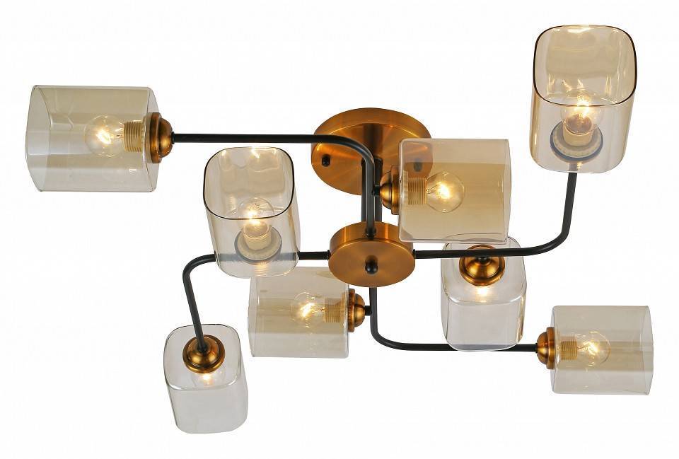 Люстра на штанге Rivoli Merula 8хE27 40 Вт Б0054881