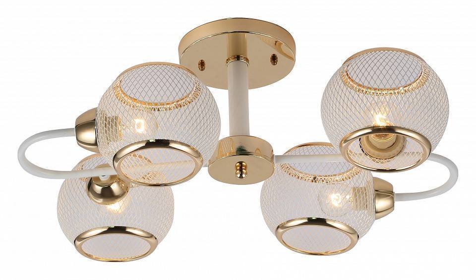 Люстра на штанге Rivoli Mortifera 4хE27 40 Вт Б0054885