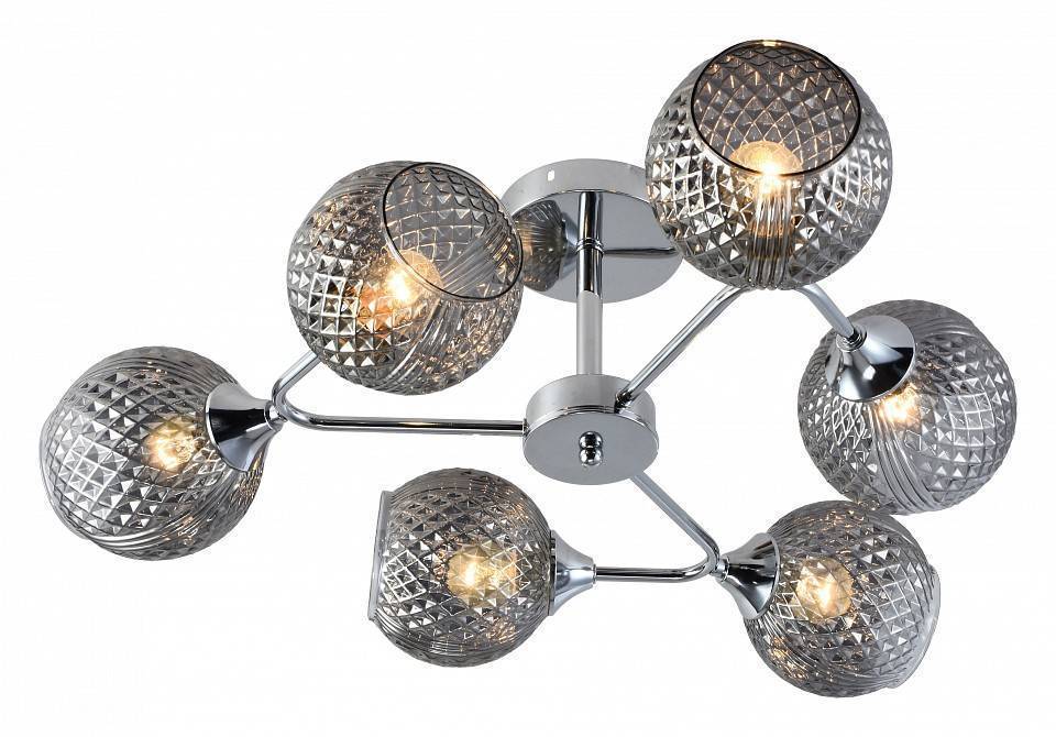 Люстра на штанге Rivoli Haley 8хE14 40 Вт Б0055384