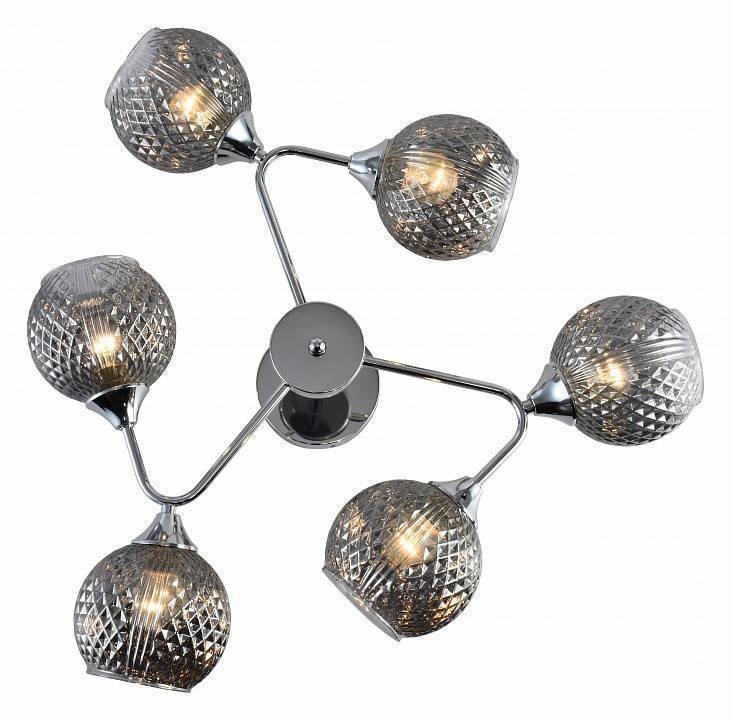 Люстра на штанге Rivoli Haley 8хE14 40 Вт Б0055384