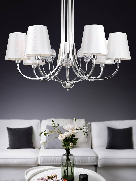 Люстра на штанге Rivoli Bet 8xE14 Б0055478