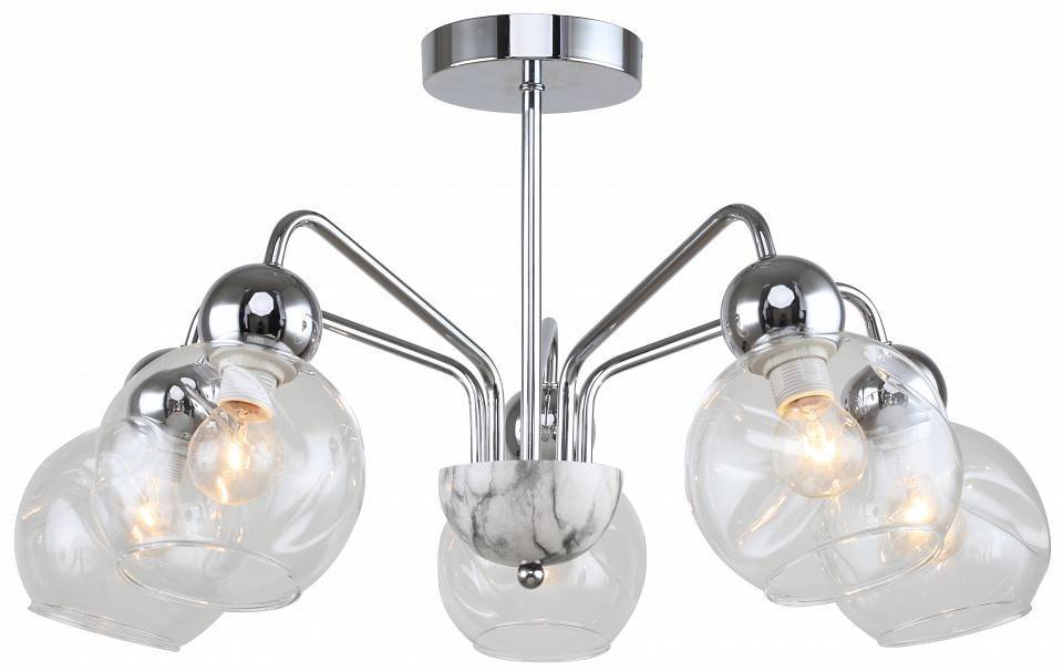 Люстра на штанге Rivoli Dena 5хE14 40 Вт Б0055515