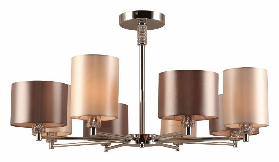 Люстра на штанге Rivoli Ebony 8xE14 40 Вт Б0055619