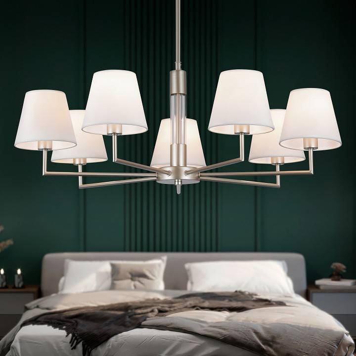 Люстра на штанге Rivoli Freda 7xE14 40 Вт Б0055646