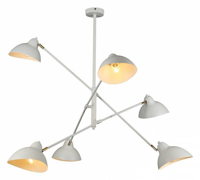 Люстра на штанге Rivoli Hattie 6хE14 40 Вт Б0055675