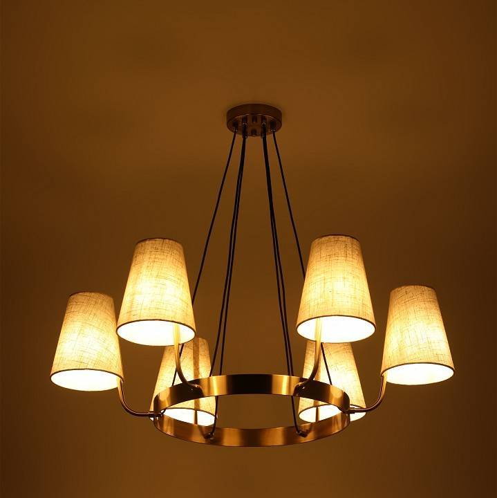 Подвесная люстра Rivoli Michele 6xE14 40 Вт Б0061952