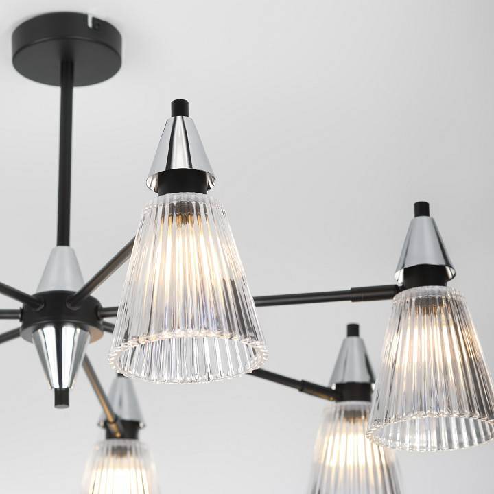 Люстра на штанге Rivoli Briana 8xE14 Б0066495