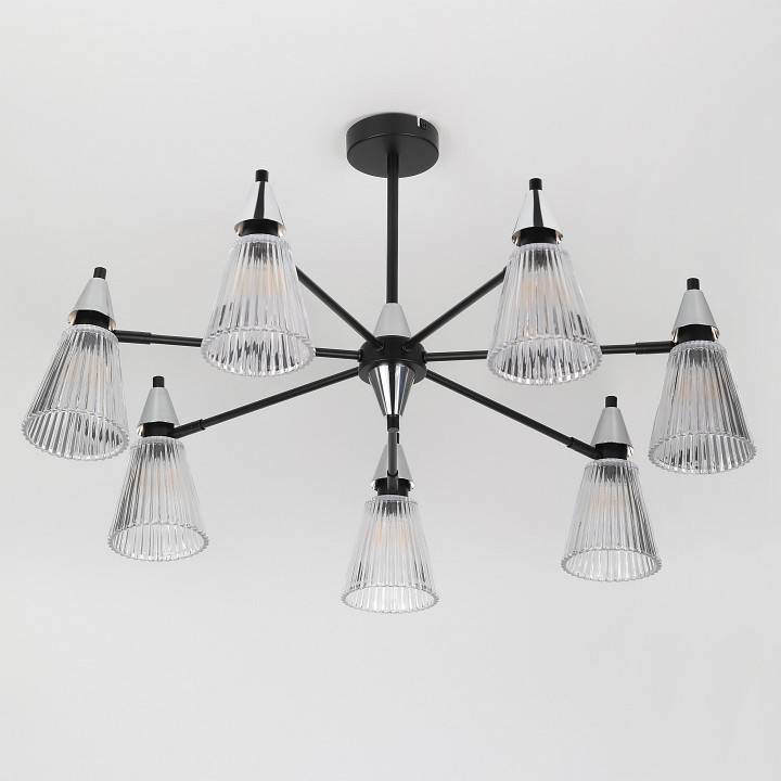 Люстра на штанге Rivoli Briana 8xE14 Б0066495