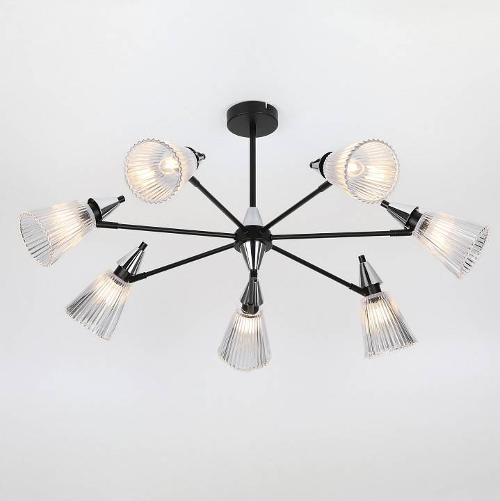 Люстра на штанге Rivoli Briana 8xE14 Б0066495