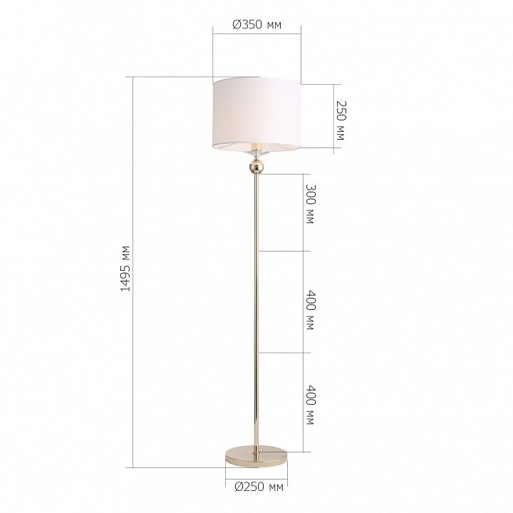 Торшер ST-Luce BRASS SL1405.205.01