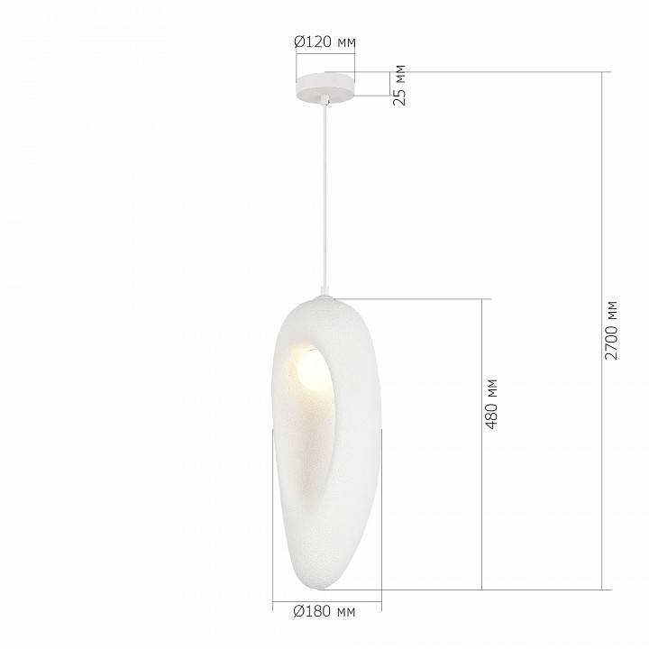 Подвесной светильник ST-Luce WABI SABI SL1522.533.01