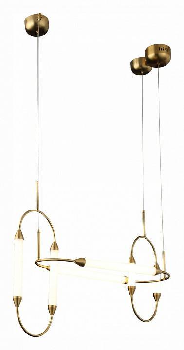 Подвесная люстра ST-Luce Olbia 6 ламп хром/белый SL6004.303.06