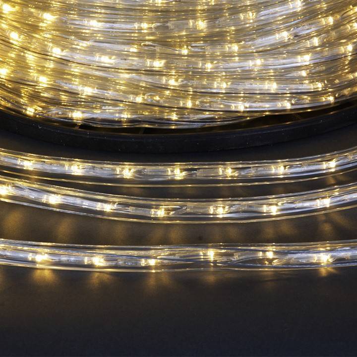 Шнур световой Sneha  13-2W-100M-220V-LED-U WW/W FLASH