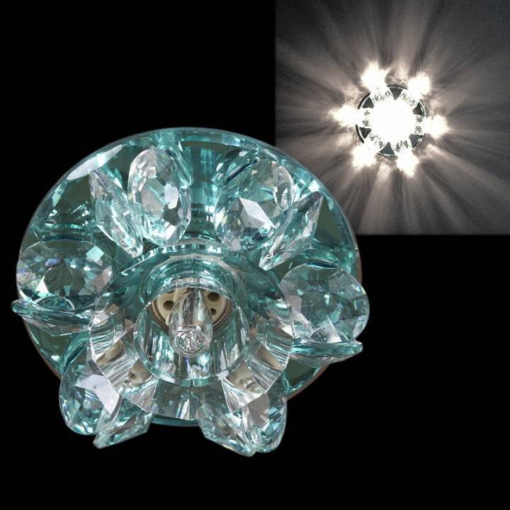 Встраиваемый светильник Sneha  7051/H G9 CR+LBL