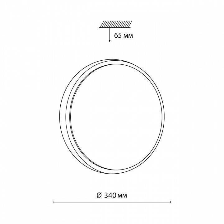 Светильник накладной Sonex Losta 7628/CL