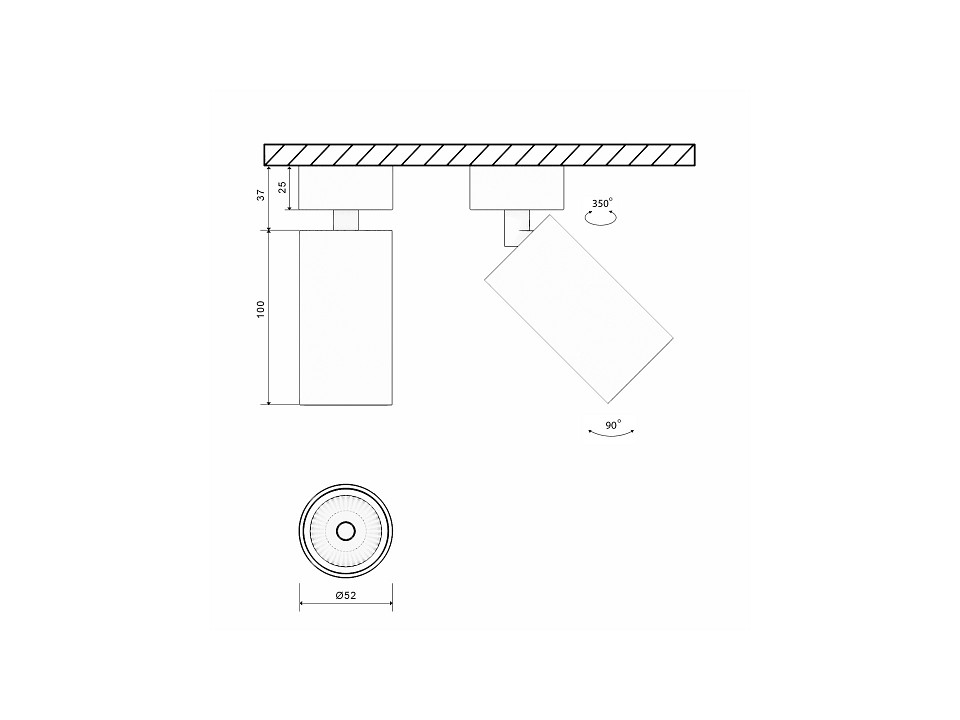 Основание SWG PRO Mini Villy MINI-VL-M3-BL
