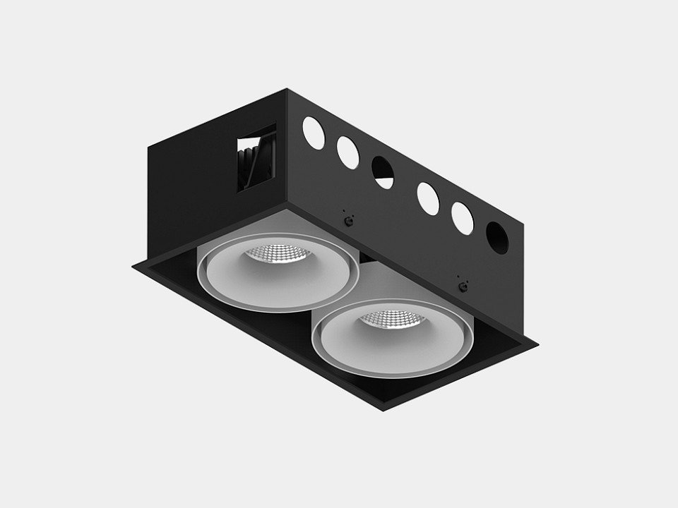 Корпус на 2 поста SWG PRO COMBO COMBO-CRD2-WH