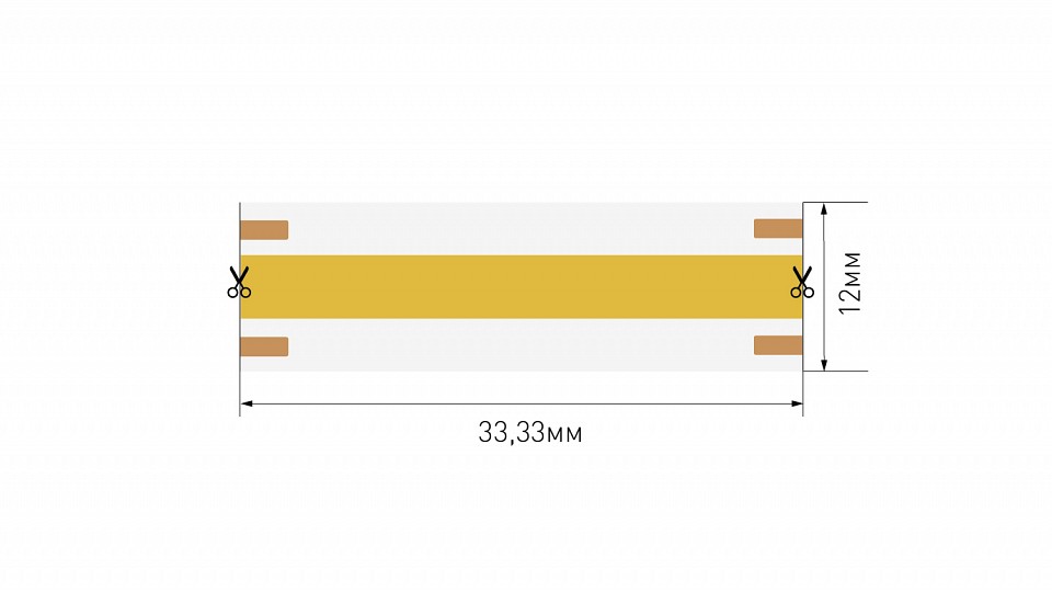 Светодиодная лента SWG PRO SWG-COB840-24-18-RGBWW 18 Вт/м 24V IP20 SWG-COB840-24-18-RGBWW