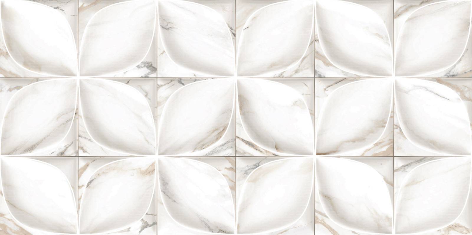 Плитка настенная Alma Ceramica Laura рельефная 249х500х8.5 мм TWU09LAR014