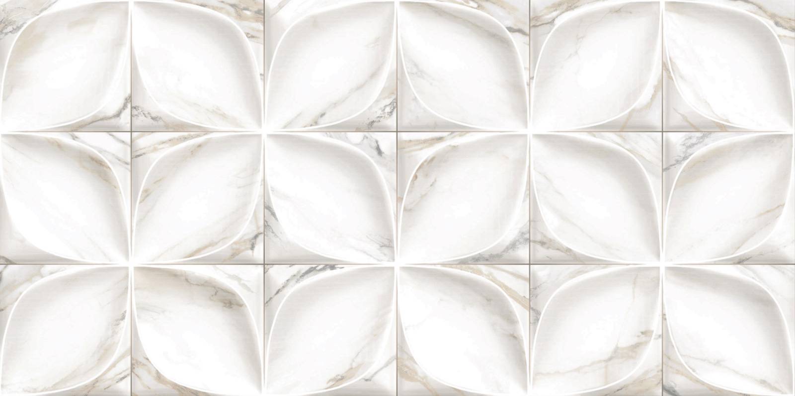 Плитка настенная Alma Ceramica Laura рельефная 249х500х8.5 мм TWU09LAR014