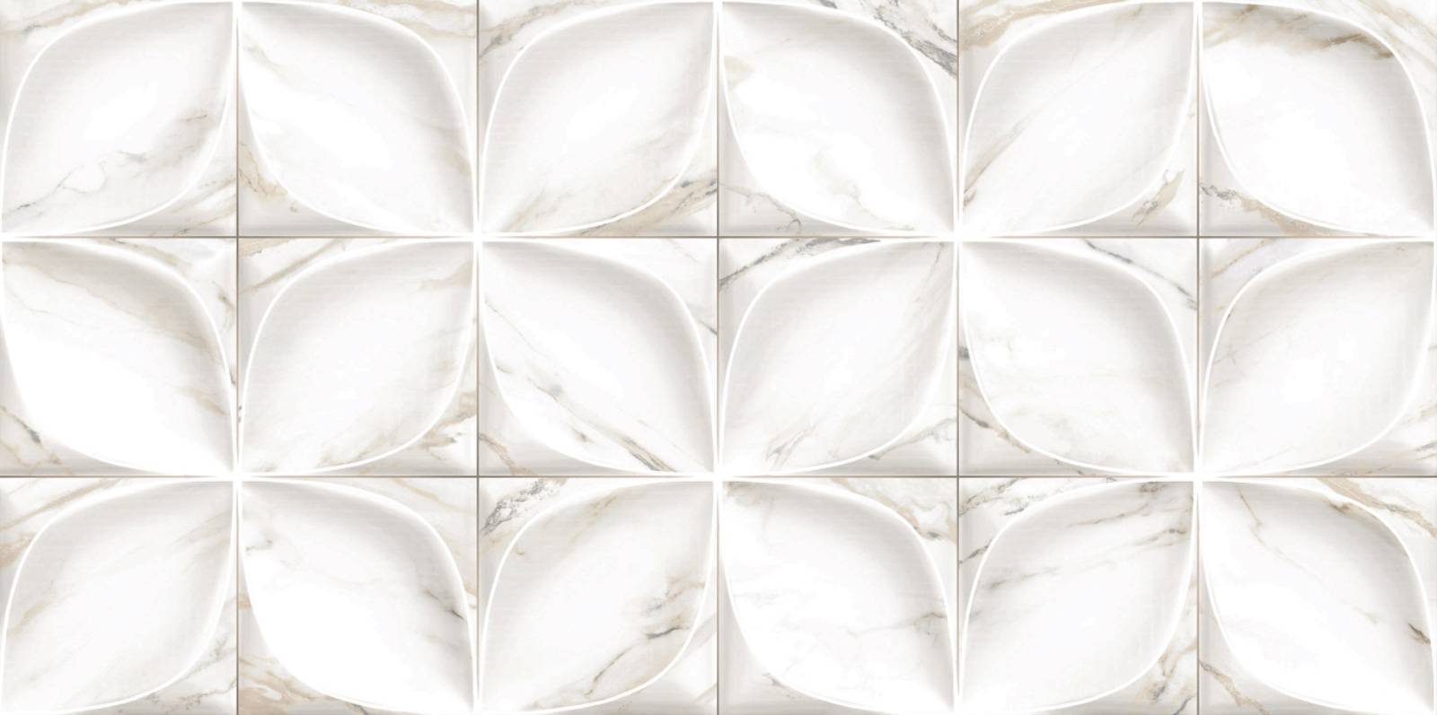 Плитка настенная Alma Ceramica Laura рельефная 249х500х8.5 мм TWU09LAR014