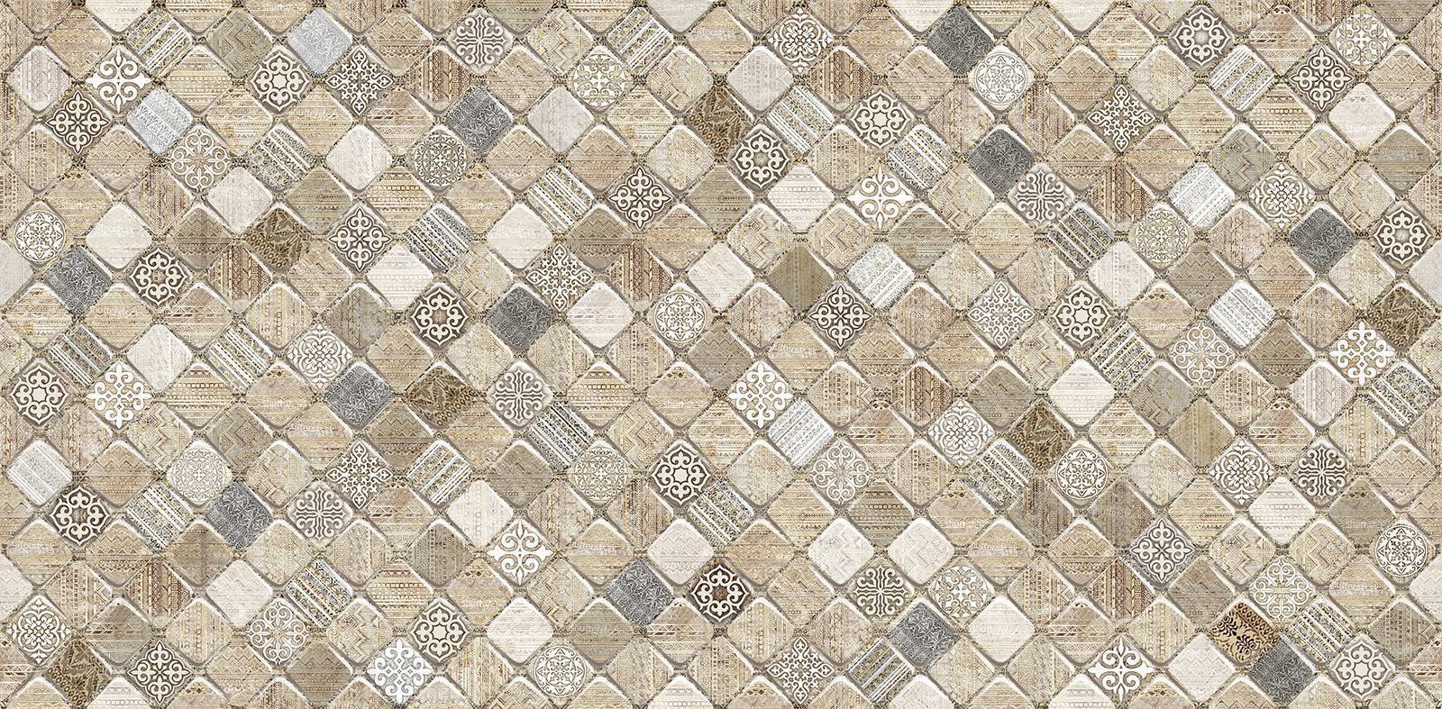 Плитка настенная Alma Ceramica Lorens 243х494х8.5 мм TWU09LRS47R