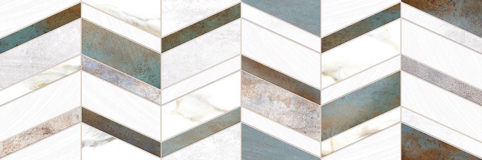 Плитка настенная Alma Ceramica Oxide рельефная 246х740х9 мм TWU12OXD17R