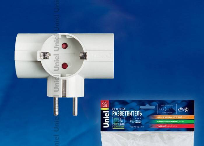 Сетевой фильтр Uniel  6707